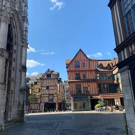 Le Graveur Saint Maclou, Hyper Centre, Typique Rouennais דירה רואן