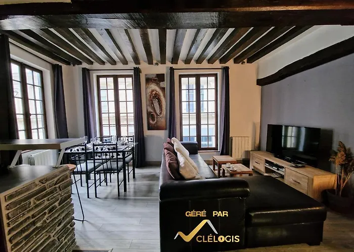 Apartment Le Graveur Saint Maclou, Hyper Centre, Typique Rouennais *