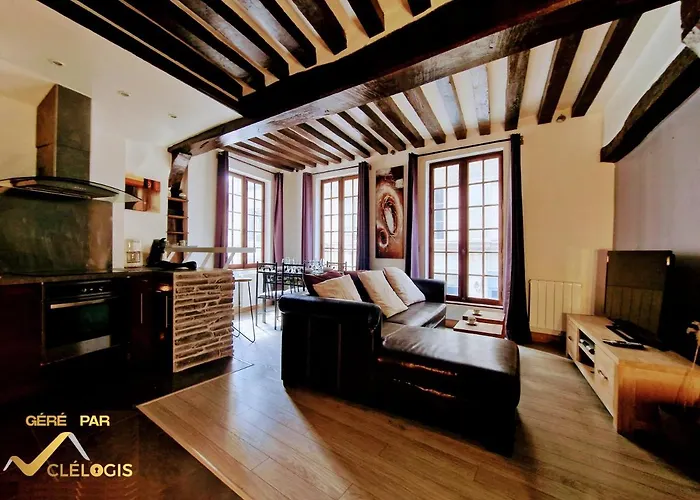 Le Graveur Saint Maclou, Hyper Centre, Typique Rouennais Apartment Rouen