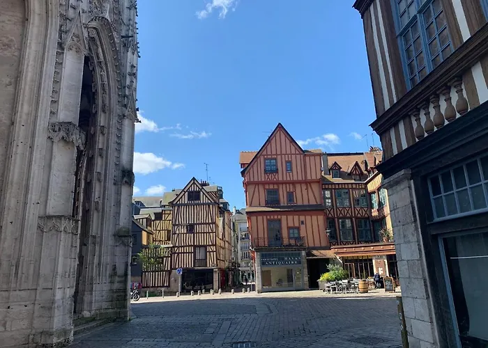 Le Graveur Saint Maclou, Hyper Centre, Typique Rouennais Апартаменты Руан