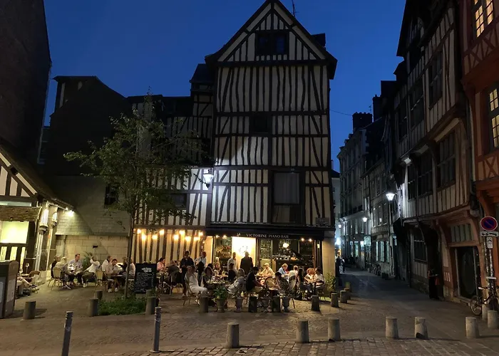 Апартаменты Le Graveur Saint Maclou, Hyper Centre, Typique Rouennais